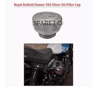 Originale Royal Enfield Hunter 350 "Machined Silver Oil Filler Cap"