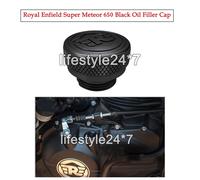 Originale Royal Enfield "Machined Oil Filler Cap Black" Super Meteor 650