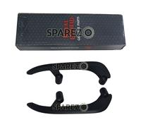 Originale Royal Enfield Meteor 350 "RH & LH Side Grab Rails, nero"