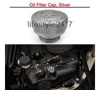 Originale Royal Enfield "Oil Filler Cap Silver" per Scram 411
