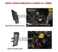 Originale Royal Enfield Scram 411 "Master Cylinder guard & Oil Cooler...