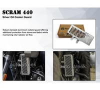 Originale Royal Enfield Scram Scarpe 440 " Alluminio Olio Protezione Argento "