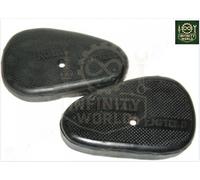 Originale Royal Enfield Serbatoio Carburante Ginocchio Pad Paio Per Old Modello