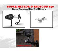 Originale Royal Enfield Super Meteor E Fucile 650 Barrette Taglio Specchio Nero