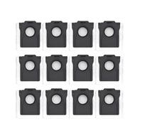 Originale Sacchetto antipolvere, compatibile con Dreame L10s Plus / L10s Pro Ultra Heat / X50 Ultra Parti per aspirapolvere(12 pcs)