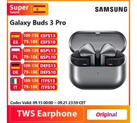 Originale Samsung Galaxy Buds3 Pro auricolare senza fili cancellazione attiva del rumore IP57 resistenza all'acqua Bluetooth 5.4 Samsung Galaxy Buds 3 Pro White