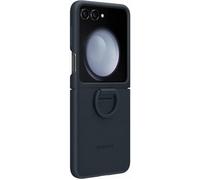 Originale Samsung Galaxy Z Flip5 Custodia Silicone con Anello - Indaco (Blu) -