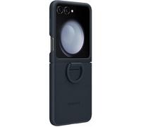 Originale Samsung Galaxy Z Flip5 Custodia Silicone con Anello - Indaco (Blu) -
