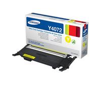 Samsung CLT-Y4072S 1000páginas - Toner giallo per stampanti laser (giallo, laser, CLP-320, CLP-325, CLX-3185, Nero, Giallo)