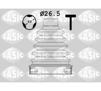 Sasic Kit cuffia semiasse 1904017 Assale anteriore Thermoplast per Renault