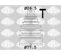 Sasic Kit cuffia semiasse 1904038 - Anteriore Thermoplast per Fiat Sedici e Renault