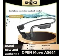 Originale SHOKZ OpenMove S661 Auricolare a conduzione ossea IP55 Auricolare wireless resistente all'acqua Bluetooth 5.1 Auricolari sportivi Open-Ear