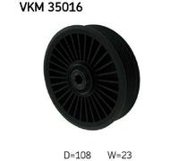 Originale SKF Rullo Di Guida/Deviazione Cinghia A V VKM 35016 Per Mercedes-Benz