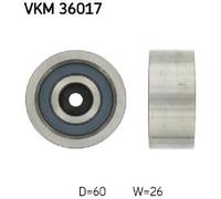 Originale SKF Rullo Di Guida/Deviazione Cinghia A V VKM 36017 Per Opel Renault