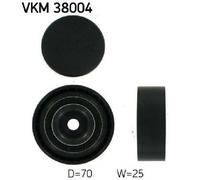 Originale SKF Rullo Di Guida/Deviazione Cinghia A V VKM 38004 Per BMW Skoda