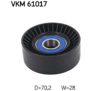 Originale SKF Rullo Di Guida/Deviazione Cinghia A V VKM 61017 Per Lexus Toyota