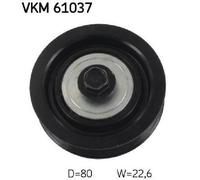 Puleggia di rinvio/guida, cinghia trapezoidale SKF VKM 61037