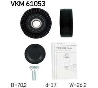 Originale SKF Rullo Di Guida/Deviazione Cinghia A V VKM 61053 Per Toyota