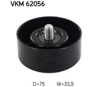 Puleggia di rinvio/guida, cinghia trapezoidale SKF VKM 62056
