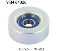 Originale SKF Rullo Di Guida/Deviazione Cinghia A V VKM 64026 Per Mazda