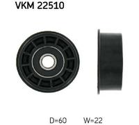 Originale SKF Rullo Di Guida/Deviazione Cinghia VKM 22510 Per Alfa Romeo