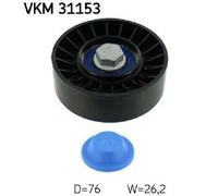 Originale SKF Rullo Di Guida/Di Deviatore Cinghia A V VKM 31153 Per Audi Seat