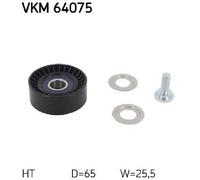 Originale SKF Rullo Tensionatore Cinghia A Fessura VKM 64075 Per Mazda