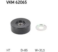 Originale SKF Rullo Tensionatore Cinghia A V VKM 62065 Per Nissan
