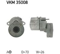 SKF Rullo tenditore VKM 35008 cinghia Poly-V per Opel