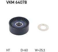 Originale SKF Rullo Tensionatore Cinghia Poly V VKM 64078 Per Mazda