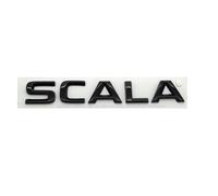 Originale Skoda Scala Scritta Logo Emblema Nero Portellone 657853687E 041
