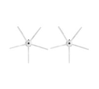 Originale Spazzola laterale, spazzola morbida incollata, compatibile con Roborock S8 Pro Ultra / Q8 Max / S5 / S6 / S7 / Q Parti per aspirapolvere(White)