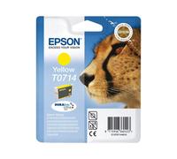 ORIGINALE T0714 GIALLA PER Epson Stylus D78D78D92DX 4000 C13T07144012 CAPACITA 5