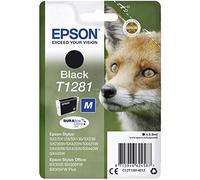 ORIGINALE T1281 NERA CARTUCCIA ORIGINALE PER EPSON S22 SX125 420W BX305FW C13T12