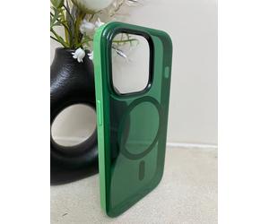 Originale Tech21 Custodia per IPHONE 14 Pro Magsafe Per Evotint Verde + Vetro