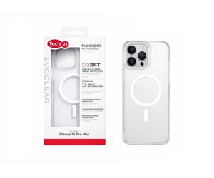 Originale Tech21 Evoclear Custodia Cover Apple IPHONE 16 Pro Max - Magnetico Di