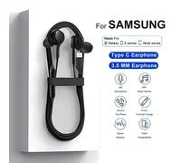 Originale Tipo C Auricolare Cablato Per Samsung Galaxy S23 S21 S22 Ultra Plus 3.5mm Auricolari Cuffie A54 A34 A53 A53 Accessori