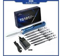 Originale TS101 saldatore 65W PD alimentatore Mini stazione di saldatura portatile TS100 aggiornamento nuovo Set di punte abbinate ai colori