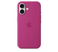 Apple Custodia MagSafe in silicone per iPhone 16 - Fucsia