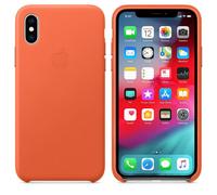 Originale/Ufficiale Apple IPHONE Xs Pelle Custodia - Tramonto (Arancione) -