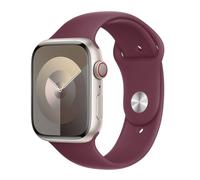 Originale/Ufficiale Apple Orologio 45mm 46mm 49mm S/M Sport Fascia - Mora (Red)