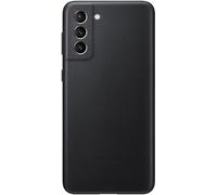 Originale/Ufficiale Samsung Galaxy S21+ Plus 5G Pelle Telefono Custodia - Nero
