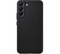 Originale/Ufficiale Samsung Galaxy S22+ Plus Pelle Custodia / Cover - Nero -