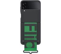 Originale/Ufficiale Samsung Galaxy Z Flip4 Silicone Coprire Con Cinturino - Nero