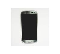 Originale vetro touchscreen LCD su telaio Samsung Galaxy S3 I9305 grigio