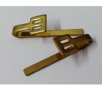 Originale Vintage Militare Problema Giacca Tunica O Ottone Cintura Ami X2 STD210