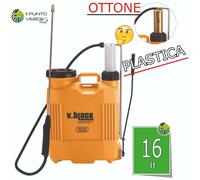 POMPA A SPALLA V-BLACK KOMFORT LT.16 POMPA PLASTICA CLIK 9116KPC
