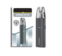 Originale VOO-"POO Argus G3 Mini Kit integrato da 1350 mAh [5-30 W] Uscita massima + con cartuccia Argus Top Fill V2 da 3 ml Pod vuoto 0,7 ohm-Senza nicotina, senza liquido