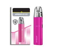 Originale VOO-"POO Argus G3 Mini Kit integrato da 1350 mAh [5-30 W] Uscita massima + con cartuccia Argus Top Fill V2 da 3 ml Pod vuoto 0,7 ohm-Senza nicotina, senza liquido