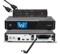 ►Originale VU+ Uno SE 4K 1x DVB-S2 FBC Twin Tuner Ricevitore Linux 150 Mbit WLAN